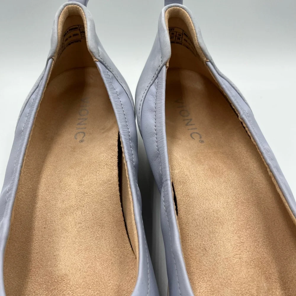 Vionic Women's Soft Blue Jacey Wedge Size 9 - Picture 9 of 14